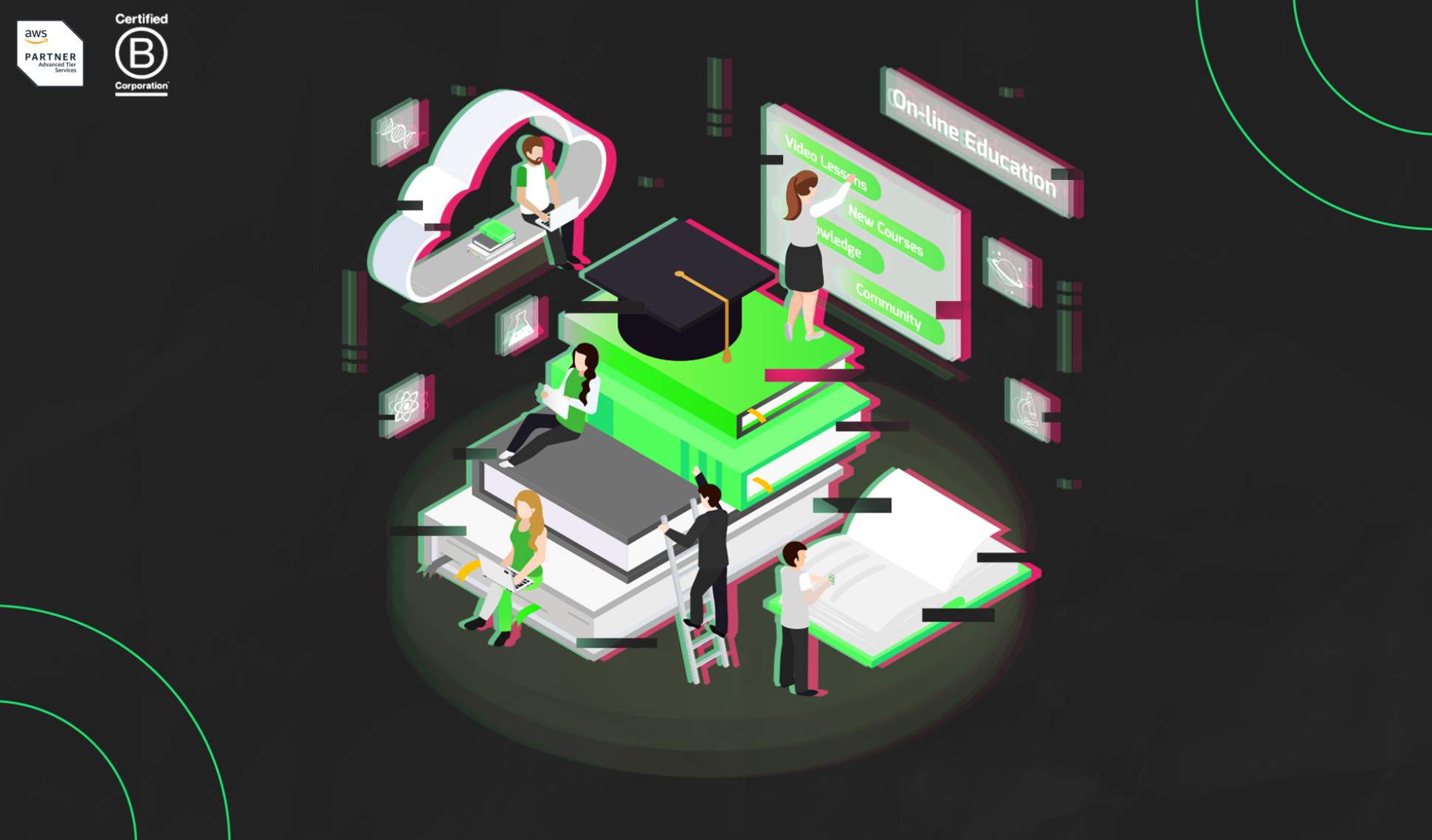Estratégias para impulsionar o engajamento em cursos online com a nuvem