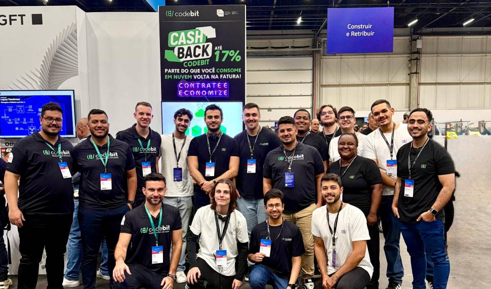 Cashback da CodeBit faz sucesso no AWS Summit 